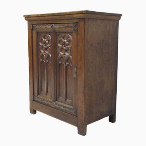 Neo Renaissance Oak Cabinet, 1860s