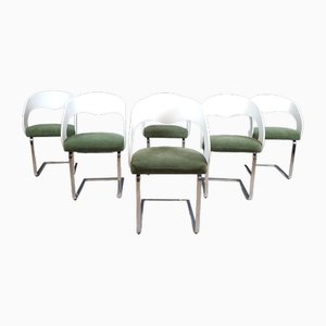 Modernist Style Dining Chairs, 1960s, Set of 6