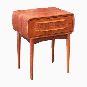 Comodino in teak di Johannes Andersen per CFC Silkeborg, anni '60