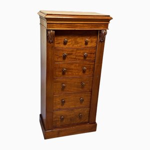 Antique Wellington Chest of Drawers