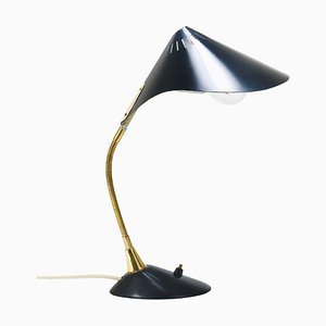 Lampe de Bureau Mid-Century en Laiton, 1950s