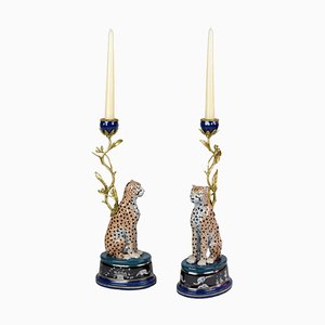 Leopardo Kerzenständer von &klevering, 2er Set