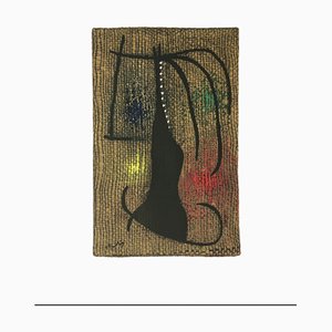 Joan Miro, Femmes: Planche VI, Litografia originale, 1965