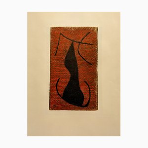 Joan Miro, Femmes: Planche V, Litografía original, 1965
