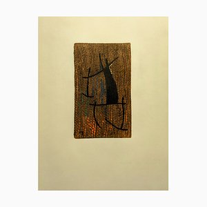 Joan Miro, Femmes: Planche I, Litografía original, 1965