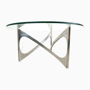 Vintage Coffee Table attributed to Knut Hesterberg for Ronald Schmitt, 1970s