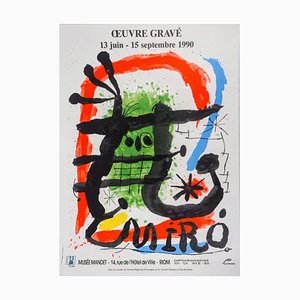 Joan Miro, Expo 81 : Musée d'Albi, Affiche Lithographique Originale, 1981