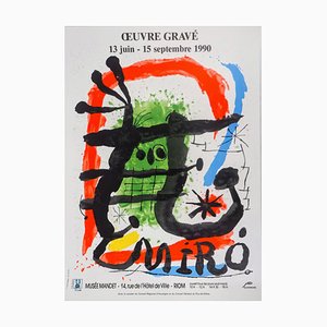 Joan Miro, Expo 81: Musee d'Albi, Original lithographisches Poster, 1981