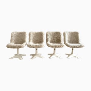 Junior Swivel Chairs by Yrjo Kukkapuro for Haimi, Finland, 1960s, Set of 4
