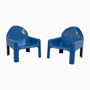 Model 4794 Lounge Chairs by Gae Aulenti for Kartell, 1970s, Set of 2, Set of 2