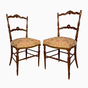 Set of Antique French Rosewood Chairs, 1890s