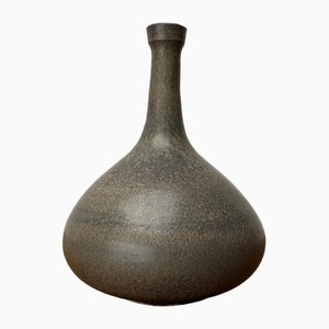 Mid-Century Minimalist Studio Pottery Vase by Mathies Schwarze, Germany, 1960s