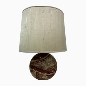 Travertine Table Lamp by Fratelli Manelli, Italy, 1970s