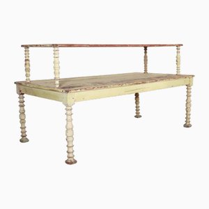 French Original Painted Florist Table