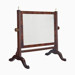 Antique Mahogany Bathroom Mirror, 1800s