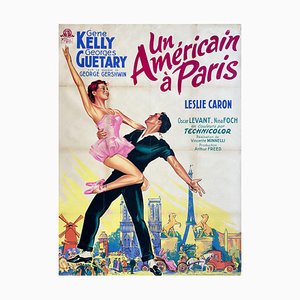 Poster del film Un americano a Parigi, 1951