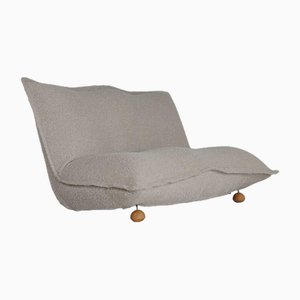 Mid-Century Bouclé 2-Sitzer Sofa