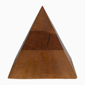 Piramide Mid-Century in quercia