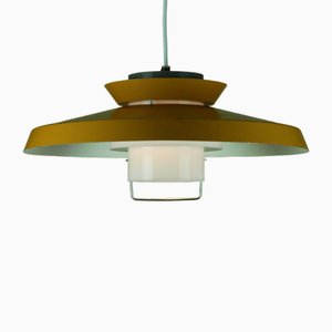 Rise and Fall Pendant Lamp by Bent Karlby for Lyfa a/S, Denmark, 1950s