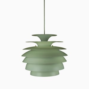 Lámpara colgante Barcelona de Bent Karlby para Dema Lighting, Dinamarca, años 70