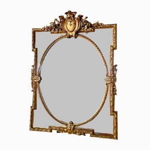 Louis XVI Doré Mirror, 1890s