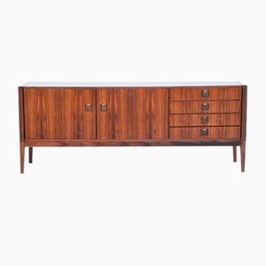 Credenza in palissandro e ottone di Topform, Paesi Bassi, anni '60