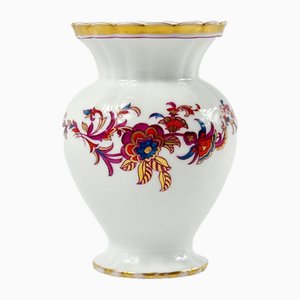 Vintage Hand Painted Porcelain Vase from Fürstenberg, Germany, 1960s
