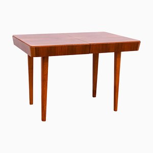 Table de Salle à Manger Pliante Mid-Century en Noyer de Setona, Ex-Tchécoslovaquie, 1950s