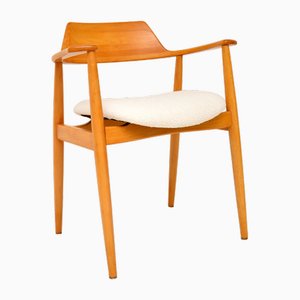 Fauteuil Vintage en Merisier, Danemark, 1960s