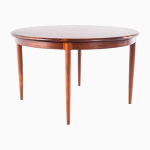 Mesa de comedor modelo 15 de palisandro atribuida a Niels Otto Møller para JL Møllers, años 60