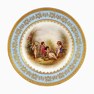 Assiette Splendeur Impériale en Porcelaine de Vienne, 1805