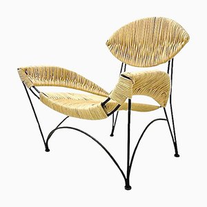 Mid-Century Modern Banana Chair attributed to Tom Dixon for Capellini, 1980s