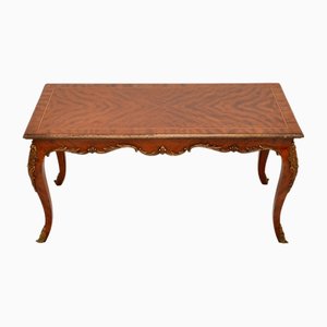 Vintage French Walnut Coffee Table, 1920