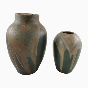 Art Nouveau Vases, 1920s, Set of 2
