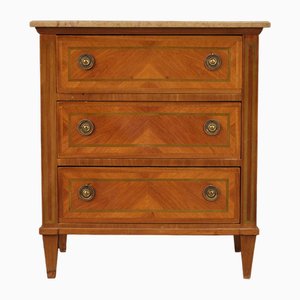 Small Louis XVI Style Inlaid Chest of Drawers, 1950