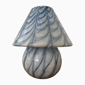 Lampada da tavolo a forma di fungo in vetro di Murano, anni '90