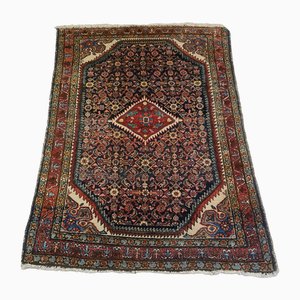 Mid-Century Middle Eastern Hand Knotted Woolen Borchalu Rug, 1950s