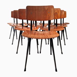 Stühle von Friso Kramer für Ahrend De Cirkel, 1970er, 10er Set