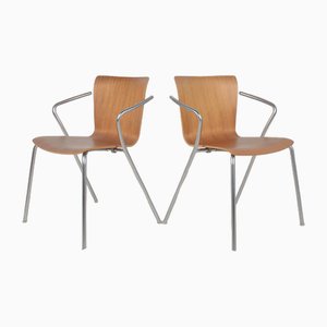 Vico Duo Chairs by Vico Magistretti for Fritz Hansen, 2007, Set of 2