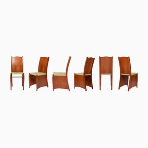 Bob Dubois Chairs by Philippe Starck for Driade, 1990s, Set of 6