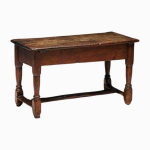 Rustic Art Populaire Writing Table, France, Early 20th Century