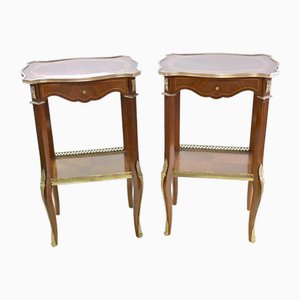 Louis XVI French Cocktail Tables, Set of 2