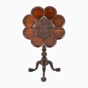 Table d'Appoint Chippendale en Acajou, 1900s