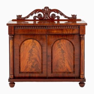 William IV Side Cabinet in Mahogany, 1860s