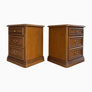 Comodini vintage, set di 2