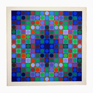 Victor Vasarely, Marc CF, 1970, Siebdruck