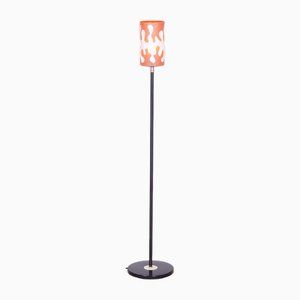 Mid-Century Floor Lamp in Steel, Czechia, 1960s