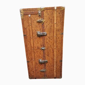 Vintage Reisekoffer mit Kleiderschrank, 1950er