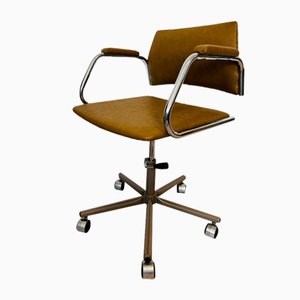 Vintage Mustard Office Chair Model K-380 from Kovona
