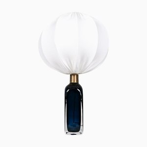 Lampada da tavolo Mid-Century moderna attribuita a Carl Fagerlund per Orrefors, Sweden Rd 1406, anni '60